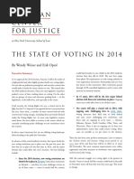 State of Voting 2014