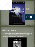 Building Effective Teamwork