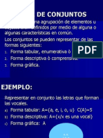 Teoría de conjuntos y problemas de conjuntos