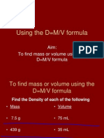 Finding Density PowerPoint