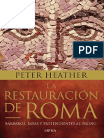 La Restauración de Roma (Peter Heather)