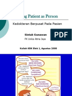 Patient As A Person
