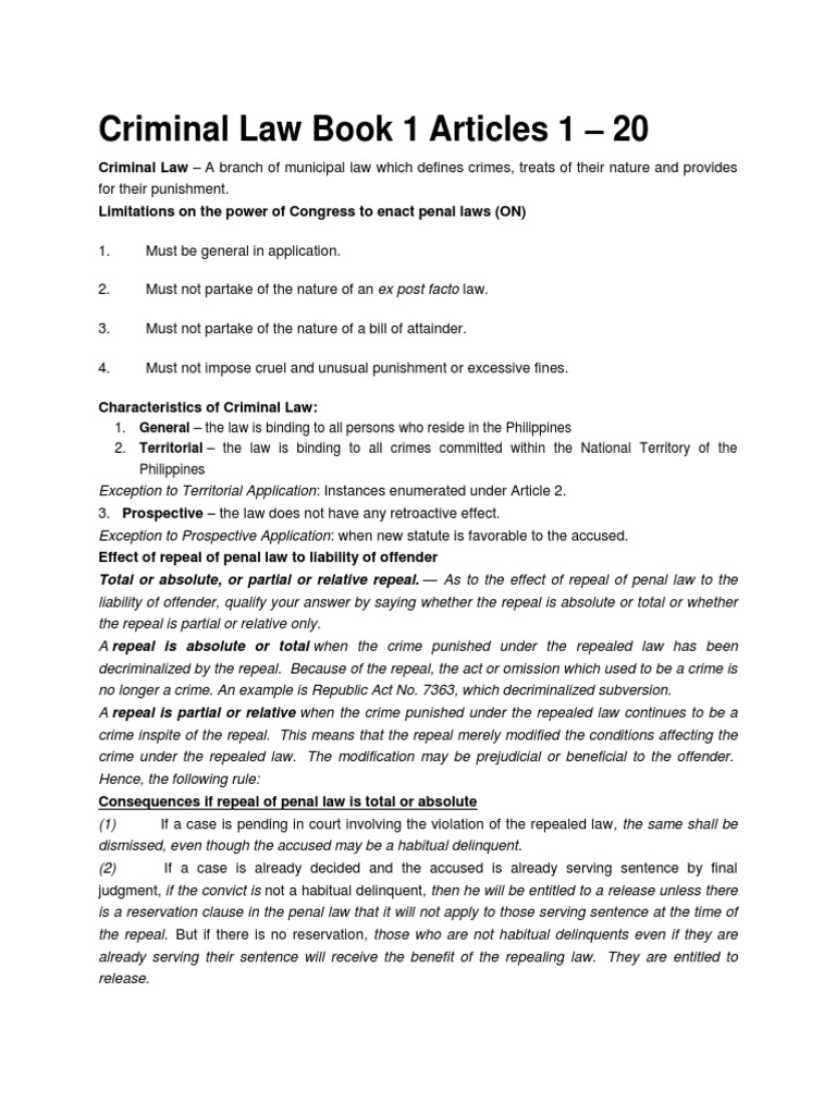 criminal-law-book-1-articles-1-20-pdf-conspiracy-criminal-crime