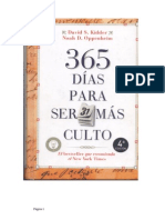 365 di¦üas para ser ma¦üs culto..