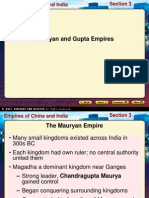 Mauryas and Guptas Compare