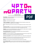 Cryptoparty Dictionary