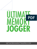 Memory-jogger - Network Marketing