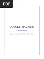 Google Hacking