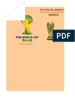 Mundial de Futbol Brasil 2014 - Fixture,Quiniela