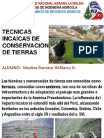 Tecnicas Incaicas de Conservacion de Tierras