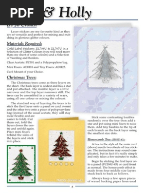 Trees and Holly