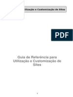 Guia de Referência Utilização e Customização de Sites