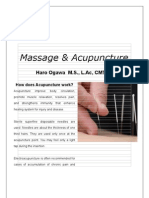 Massage & Acupuncture: Haro Ogawa M.S., L.Ac, CMT, ATC