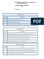 Actividad Comandos SQL