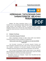 Bab-2 Kebijaksanaan Tata Ruang Dan Karakteristik Wilayah Perencanaan Ok