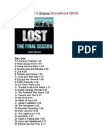 Lost Season 6 Soundtrack Features Over 50 Tracks