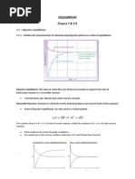 Equilibrium Notes