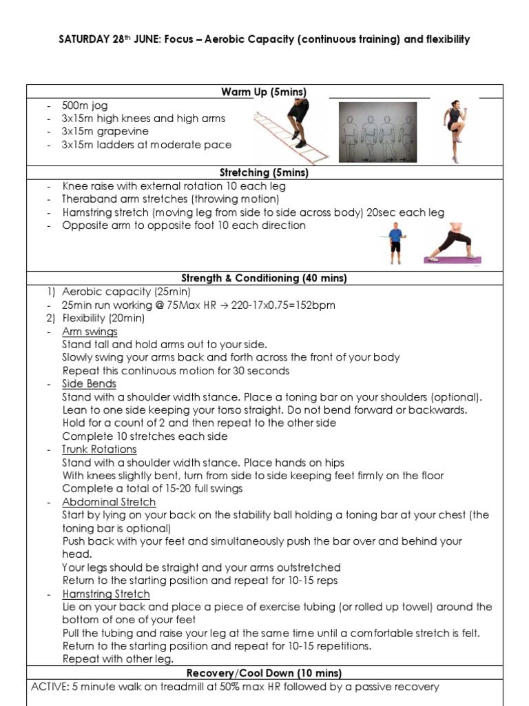 Week 1 Saturday | PDF | Wellness