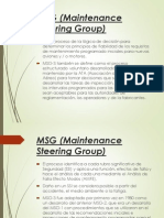 MSG (Maintenance Steering Group) 1234