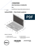 DELL Latitude-E5430 Setup Guide Es-Mx