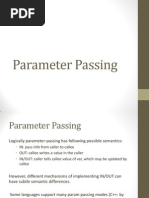 Parameter Passing Presentation