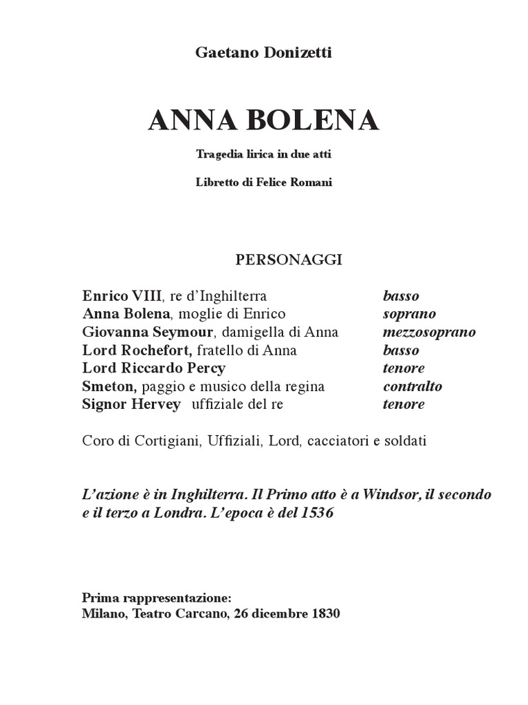 Donizetti Anna Bolena | PDF, image size:768x1024