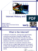 Internet History and Growth: William F. Slater, III Chicago Chapter of The Internet Society September 2002