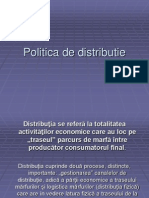 Politica de Distributie