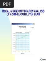 Random Vibration in Patran and Classical Approach