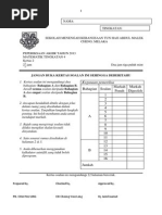Format Kertas Matematik SPM