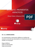 3.1-. Obras Viales Urbanas (CRO101) Pavimentos Asfalticos - Generalidades