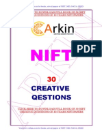 NIFT Creative Part Papers