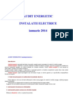Audit Energetic_Instalatii Electrice