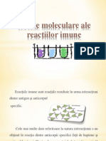 Bazele Moleculare Ale Reactiilor Imune
