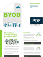 Vanson Bourne Research Insight: BYOD