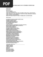 Carta de Modo Honesto de Vivir