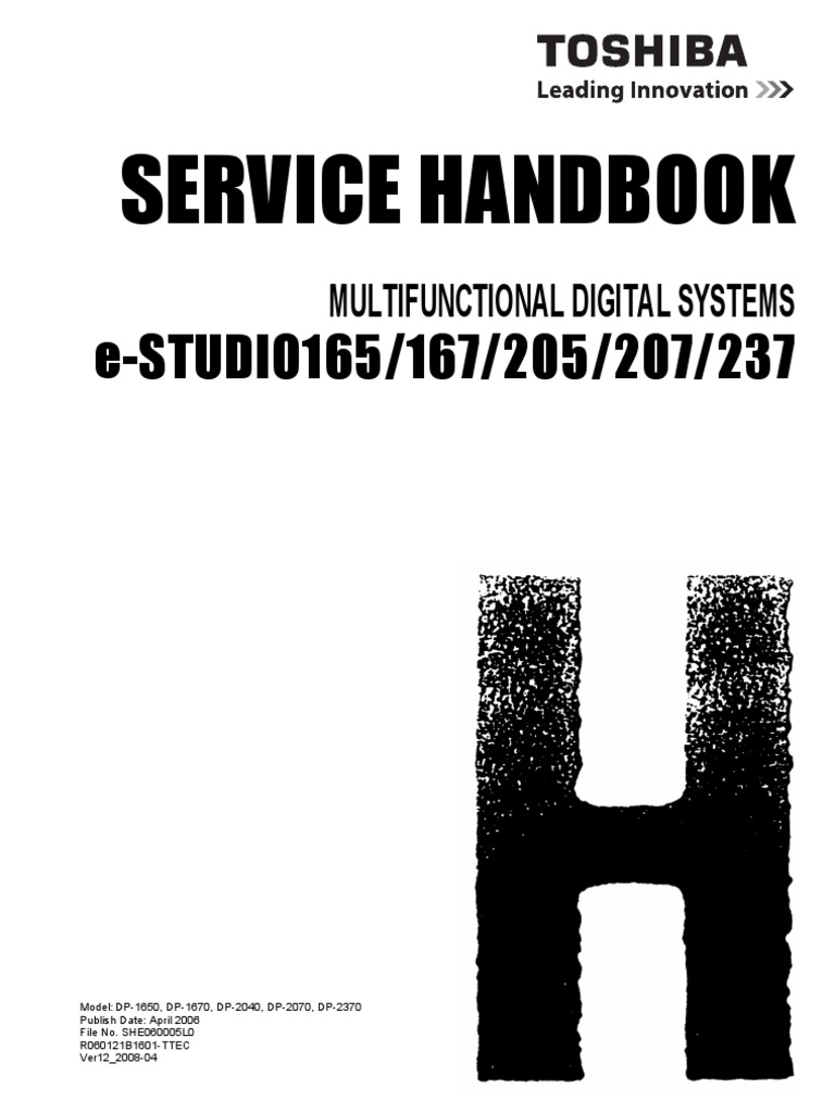Toshiba 165-167-205-207 Service manual | Microsoft Windows | Electrical  Connector