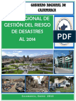 Plan Regional de Gestion de Riesgos de Desastres