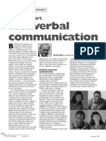 Artículo Nonverbal Communication