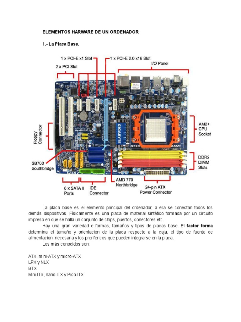 Hardware 1 | PDF | Memoria de acceso aleatorio | Caché (Computación)