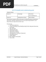 SHARE - 4G LTE ENodeB Onsite Troubleshooting Guide - V0 2