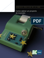 Cómo Valorar Un Proyecto de Inversión (2010) - CEEI Galicia