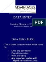 DATA ENTRY - GTS Training Manual to Email Nov 2009