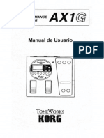 Manual AX1G Español