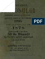 Almanah Hazliu Pe Anul de La Mahomet 1295, de La Christos 1878