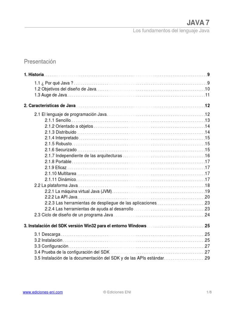 Java 7 | PDF | máquina virtual de Java | Java (lenguaje de programación)
