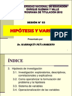 Sesion03-Hipotesis y Variables