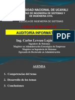 Semana 10 Auditoría Informática