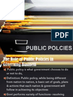 Public Policies
