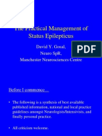 The Practical Management of Status Epilepticus: David Y. Gosal, Neuro SPR, Manchester Neurosciences Centre